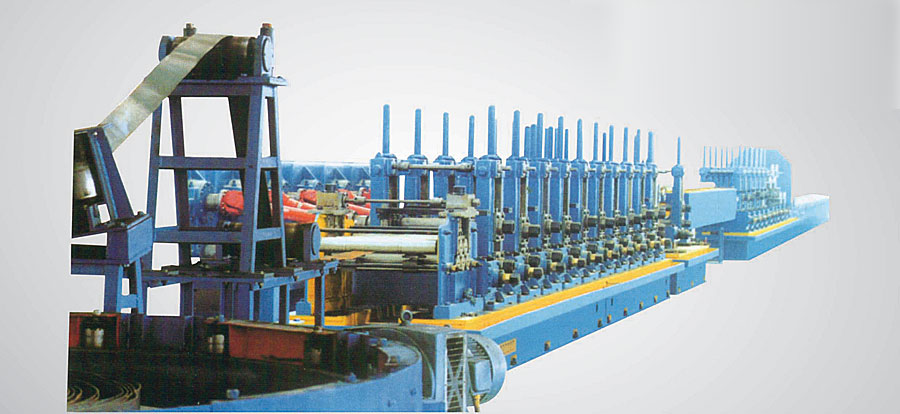 YF144、165、219直縫高頻焊管機(jī)組